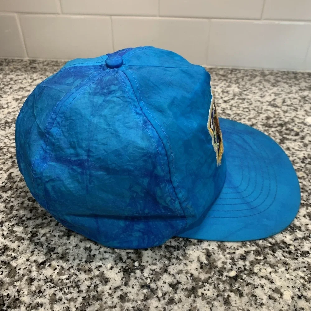 Vintage Camel‎ Smooth Character Joe Camel Blue Nylon Snapback Hat Cap Promo 90s - Picture 6 of 8